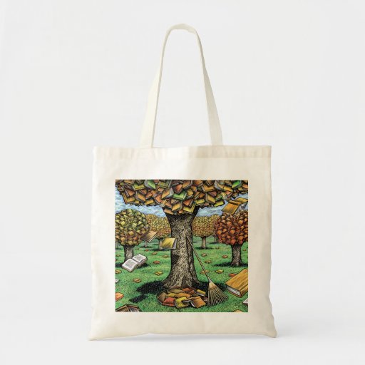 Autumn Books Tote Bag