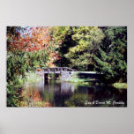 Autumn Bridge I Poster