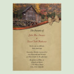 Autumn Country Wedding Invitation invitations