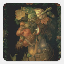 Autumn, from a series depicting the four stickers