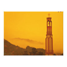 Autumn Gold, Honzan Belltower Gallery Wrapped Canvas
