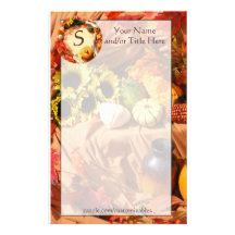 Autumn Harvest Stationery