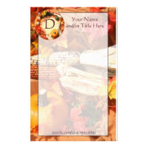 Autumn Harvest Stationery