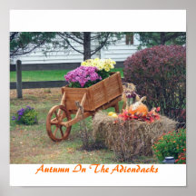 Autumn In The Adirondacks Poster