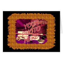 Autumn Leaves Frame Card
