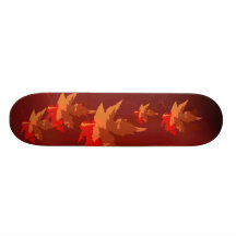Autumn Leaves Skateboard
