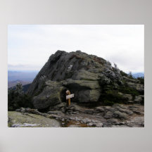 Autumn On The Mountian Top Poster