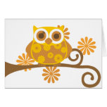 Autumn Owl Card
