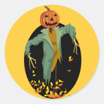 Autumn Scarecrow Stickers