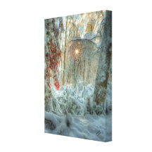 Autumn Snow Gallery Wrap Canvas