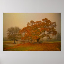 Autumn Textures Print