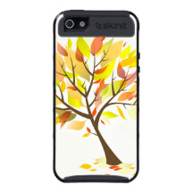Autumn Theme Tree iPhone 5 Cover