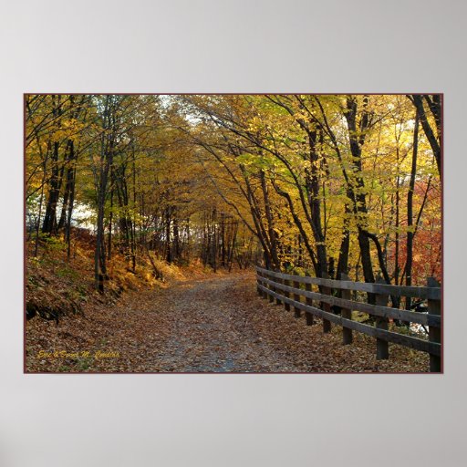 Autumn Trail I Posters