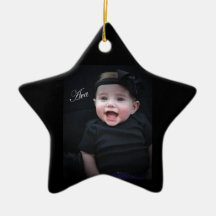 ava lucky star ornament