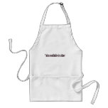 Available in Sober Apron