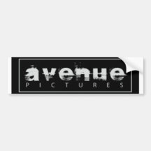 avenue pictures logo bumper sticker