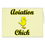 Aviation Chick Greeting Cards
