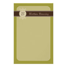 Avocado Classic Harvest Stationery