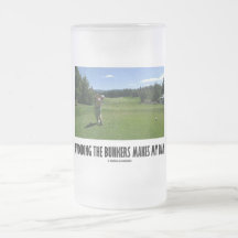 Avoiding The Bunkers Makes My Day (Golf) Mug