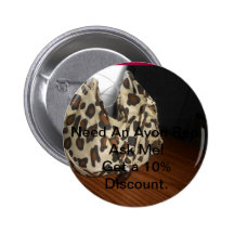 Avon rep button badge