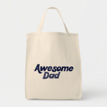 Awesome Dad Tote Bag