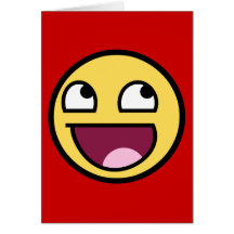 Awesome Face Card