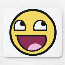 Awesome Face Mouse Pad