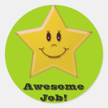 Awesome Job! Sticker