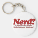Awesome Nerd Humour Keychain