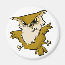 Awesome Owl Magnets