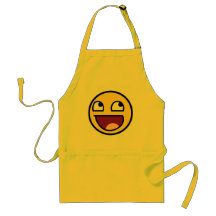 awesome smiley face rage f7u12 funny meme apron