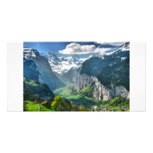 Awesome Switzerland Alps Photo Cards