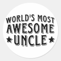 Awesome Uncle Sticker