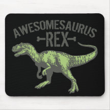 Awesomesaurus Rex Mouse Mat