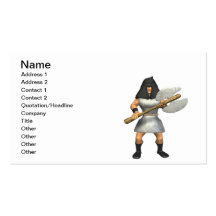 Axeman Business Cards