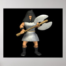 Axeman Print