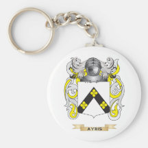 Ayris Coat of Arms (Family Crest) Key Chains