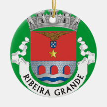 Azores- Ribeira Grande Christmas Ornament