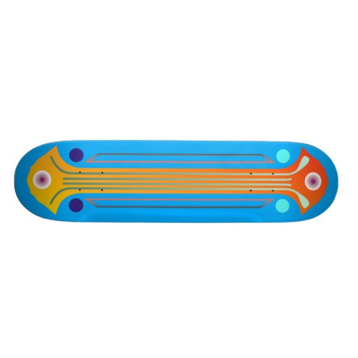 Aztec Skateboard Deck