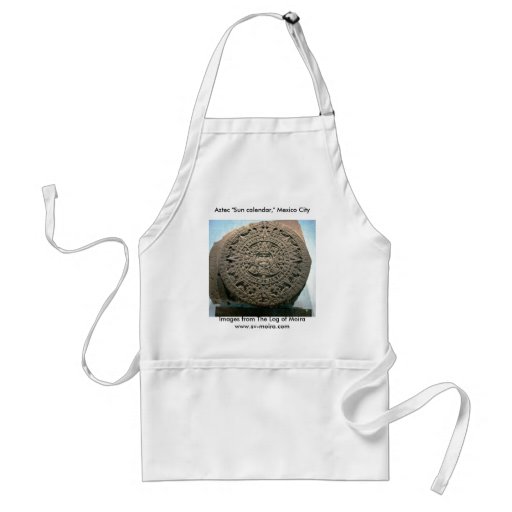 Aztec "Sun calendar," Mexico City Apron