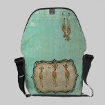 Azure & Amber Giraffes Messenger Bag messenger bags