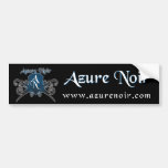 Azure Noir Bumper Sticker
