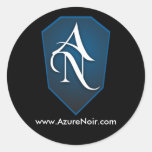 Azure Noir Logo Sticker