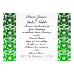 Azure VI (Green) Wedding Invitation