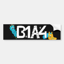 B1A4 Sticker (simple ver.) Bumper Sticker