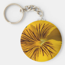b3 Tiger Stripe Pansy Keychains