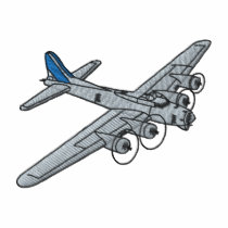 B-17 Bomber embroidered shirts