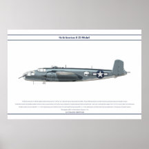 B-25 US Marine Corps Print
