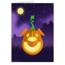 B.A.R.K. Halloween Card