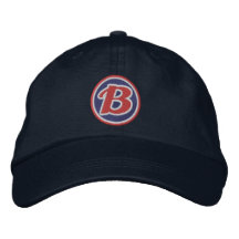 B Hat Embroidered Baseball Caps